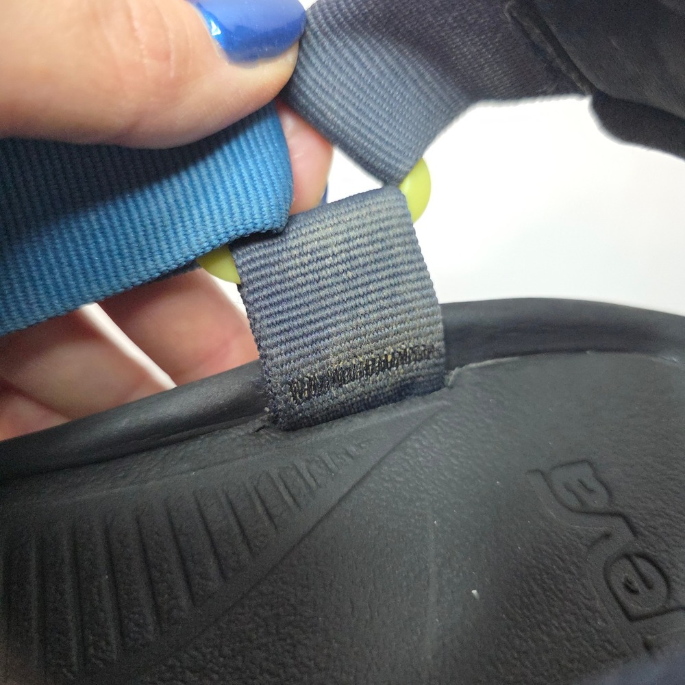 Teva S/N 1019234 Sport Sandals Unisex‎ Sz 8 Teal GreenBlackBrown Outdoors Hiking - Picture 16 of 16